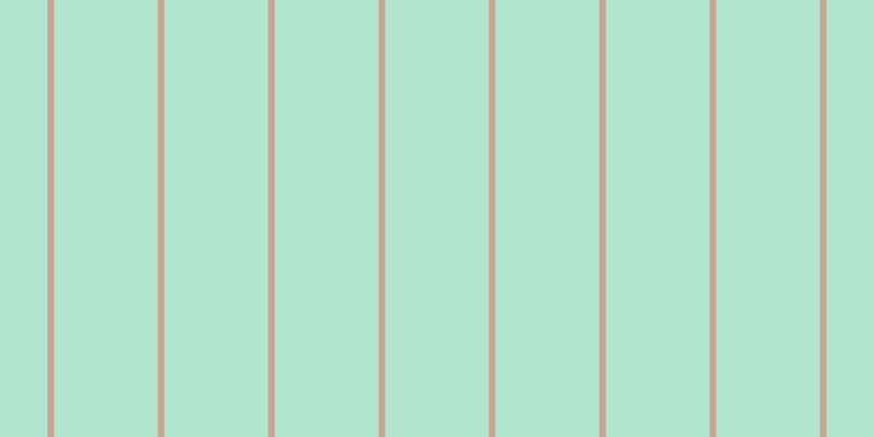 #9cdebf (75%), #caa393 vertical lines, six pixels wide, ninety-five pixels apart