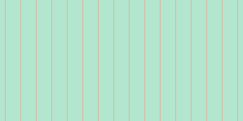 #9cdebf (75%), #eba393 vertical lines, two pixels wide, forty-nine pixels apart