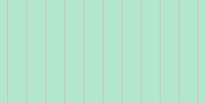 #9cdebf (75%), #eba393 vertical lines, two pixels wide, seventy-two pixels apart