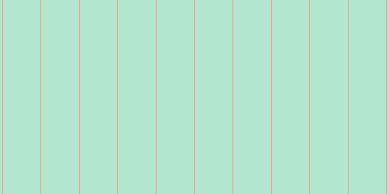 #9cdebf (75%), #eba393 vertical lines, two pixels wide, seventy-seven pixels apart