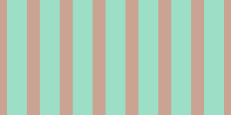 #9cdec6, #caa393 vertical lines, forty-five pixels wide, sixty-nine pixels apart