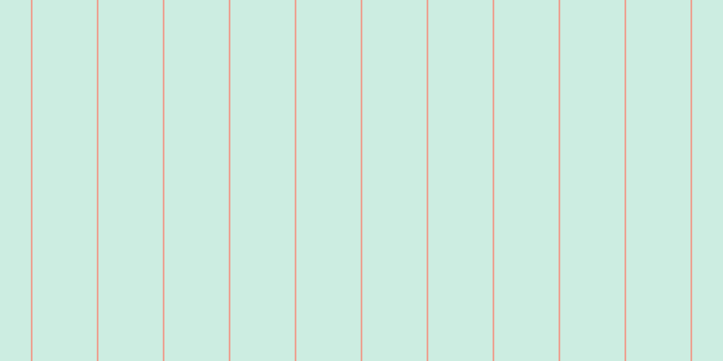 #9cdec6 (50%), #eba393 vertical lines, two pixels wide, seventy-one pixels apart