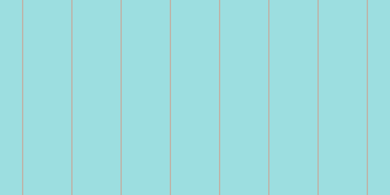 #9cdee0, #caa393 vertical lines, two pixels wide, ninety-nine pixels apart