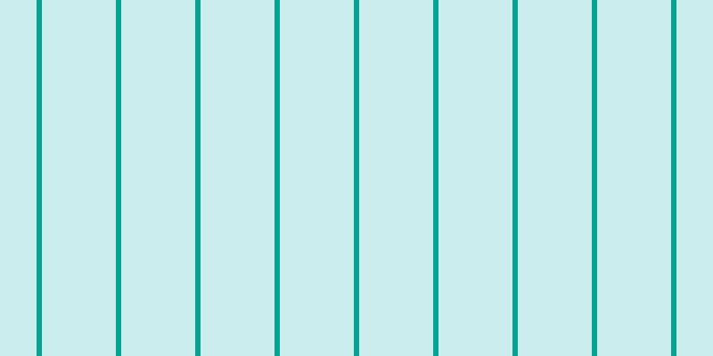 #9cdee0 (50%), #04a393 vertical lines, six pixels wide, eighty-three pixels apart