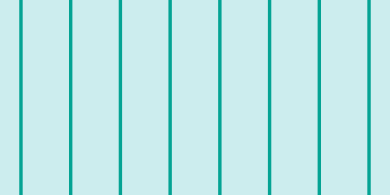 #9cdee0 (50%), #04a393 vertical lines, seven pixels wide, ninety-five pixels apart