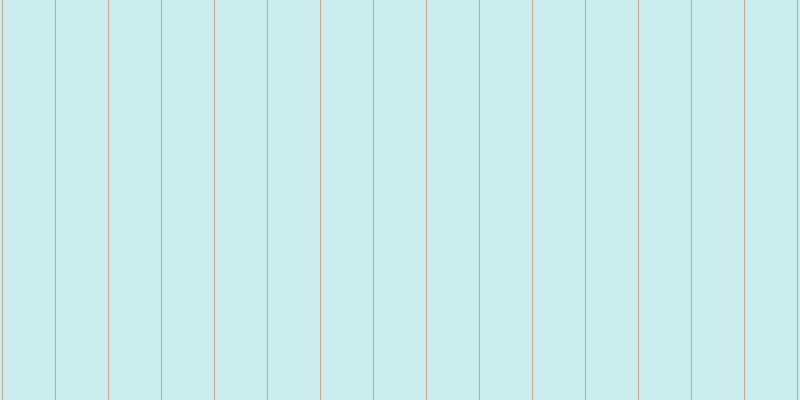 #9cdee0 (50%), #caa393 vertical lines, one pixels wide, fifty-two pixels apart