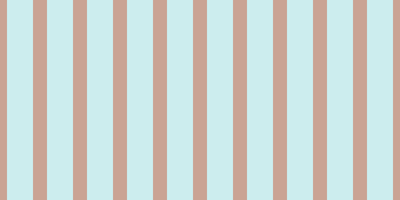 #9cdee0 (50%), #caa393 vertical lines, twenty-eight pixels wide, fifty-two pixels apart