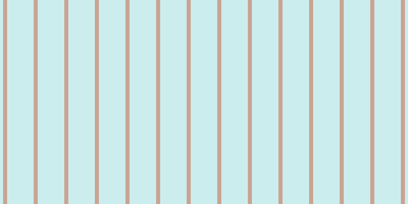 #9cdee0 (50%), #caa393 vertical lines, eight pixels wide, fifty-two pixels apart