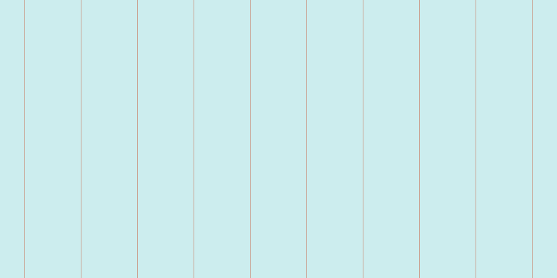 #9cdee0 (50%), #caa393 vertical lines, one pixels wide, eighty pixels apart