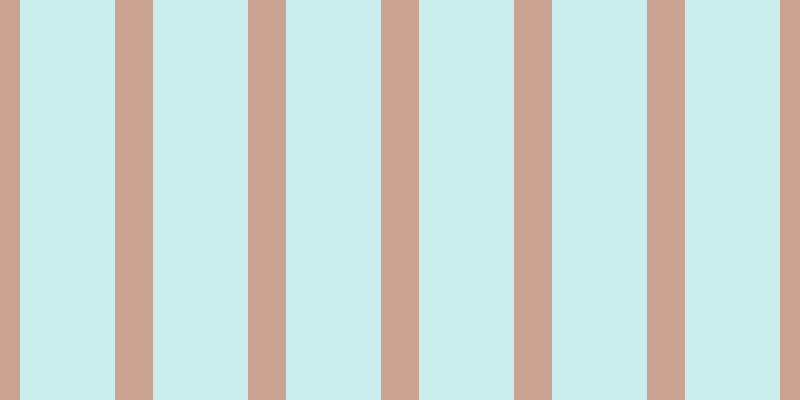 #9cdee0 (50%), #caa393 vertical lines, thirty-eight pixels wide, ninety-five pixels apart
