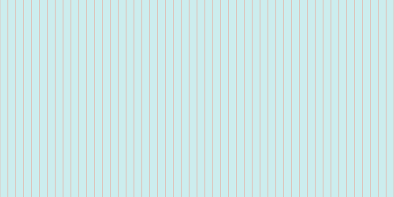 #9cdee0 (50%), #eba393 vertical lines, one pixels wide, fifteen pixels apart