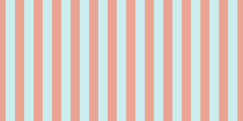 #9cdee0 (50%), #eba393 vertical lines, thirty pixels wide, thirty-one pixels apart