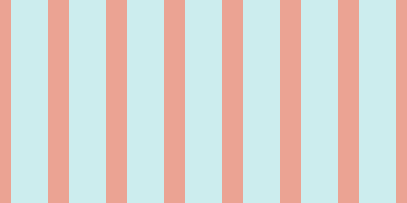#9cdee0 (50%), #eba393 vertical lines, forty-two pixels wide, seventy-two pixels apart
