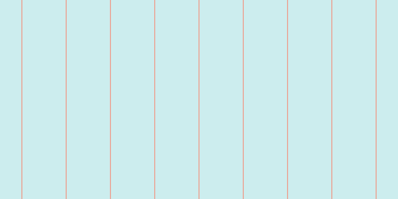 #9cdee0 (50%), #eba393 vertical lines, two pixels wide, eighty-seven pixels apart