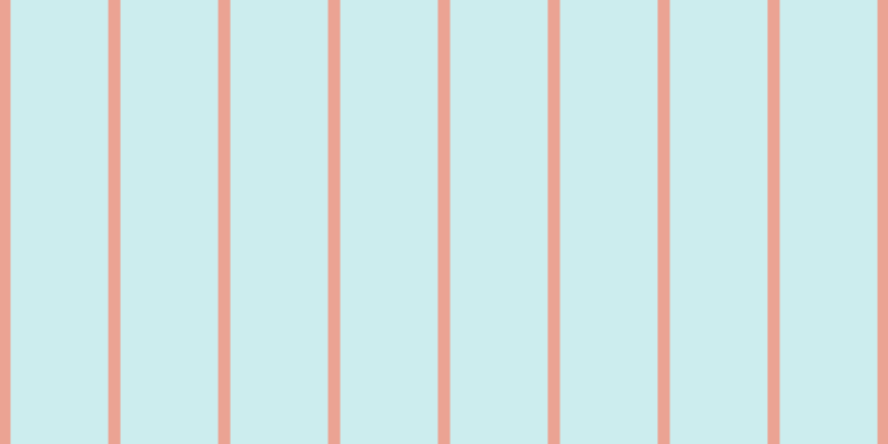 #9cdee0 (50%), #eba393 vertical lines, eleven pixels wide, eighty-eight pixels apart