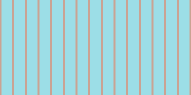 #9cdee7, #caa393 vertical lines, eight pixels wide, forty-five pixels apart