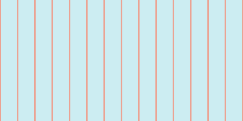 #9cdee7 (50%), #eba393 vertical lines, five pixels wide, fifty-two pixels apart