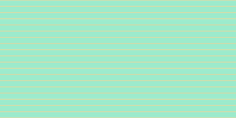 #9cebcd, #fcd393 horizontal lines, two pixels wide, nineteen pixels apart