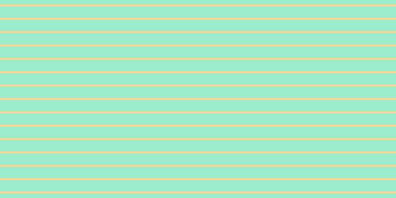 #9cebcd, #fcd393 horizontal lines, four pixels wide, twenty-three pixels apart
