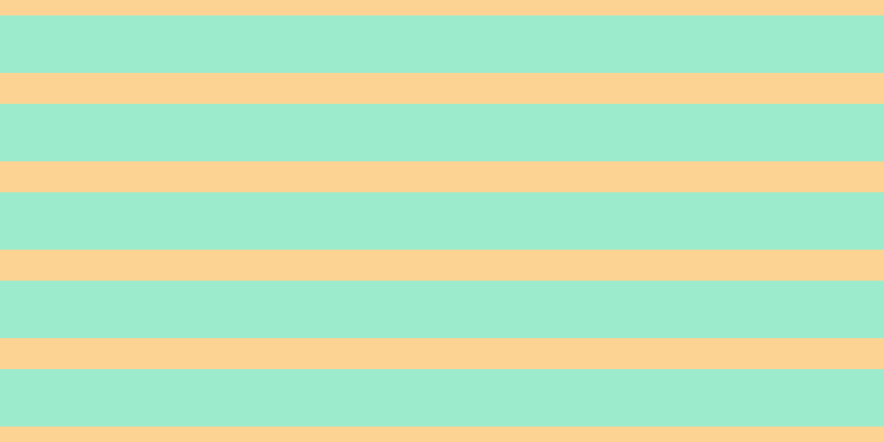 #9cebcd, #fcd393 horizontal lines, twenty-eight pixels wide, fifty-two pixels apart