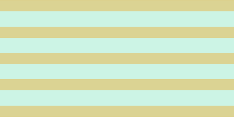 #9cebcd (50%), #dbd393 horizontal lines, thirty-eight pixels wide, fifty-two pixels apart