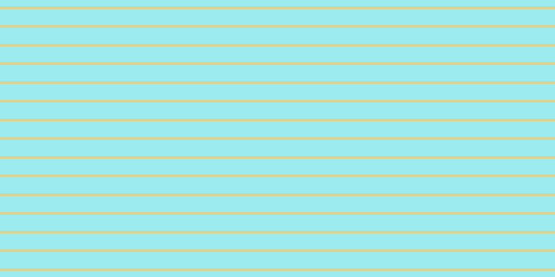 #9cebee, #dbd393 horizontal lines, four pixels wide, twenty-three pixels apart