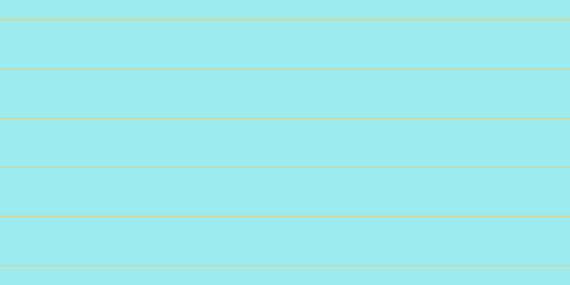 #9cebee, #dbd393 horizontal lines, two pixels wide, sixty-seven pixels apart