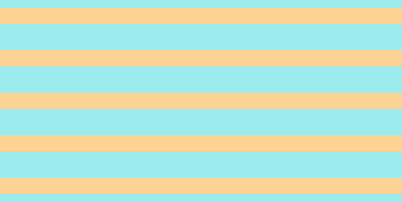 #9cebee, #fcd393 horizontal lines, thirty-two pixels wide, fifty-two pixels apart