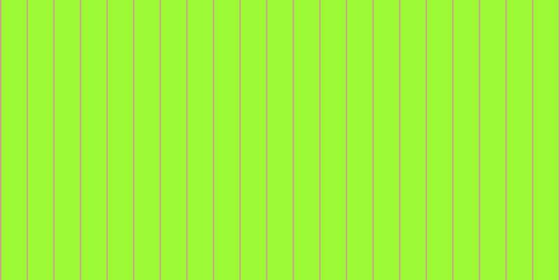 #9cfa34, #caa393 vertical lines, two pixels wide, thirty-six pixels apart