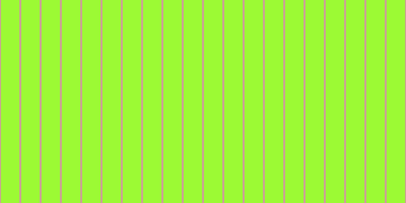 #9cfa34, #caa393 vertical lines, four pixels wide, thirty-six pixels apart