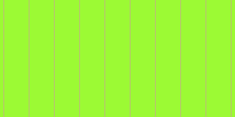 #9cfa34, #caa393 vertical lines, two pixels wide, eighty-four pixels apart