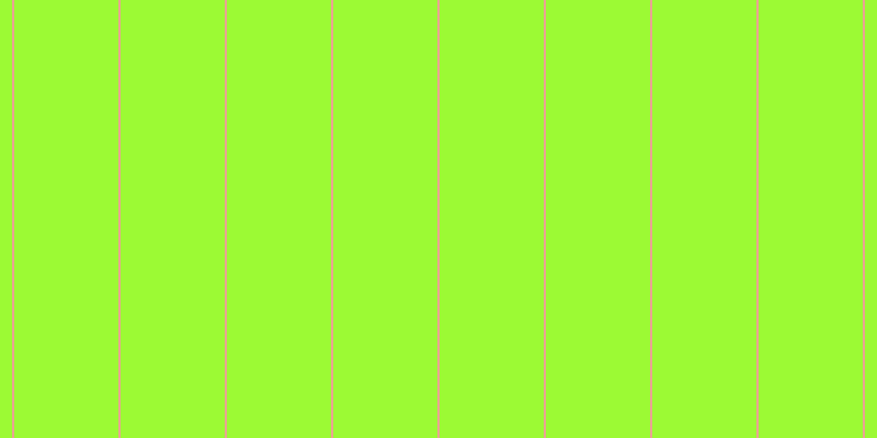 #9cfa34, #eba393 vertical lines, two pixels wide, ninety-five pixels apart