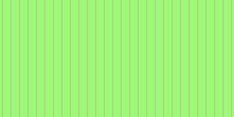 #9cfa76, #caa393 vertical lines, two pixels wide, twenty-seven pixels apart
