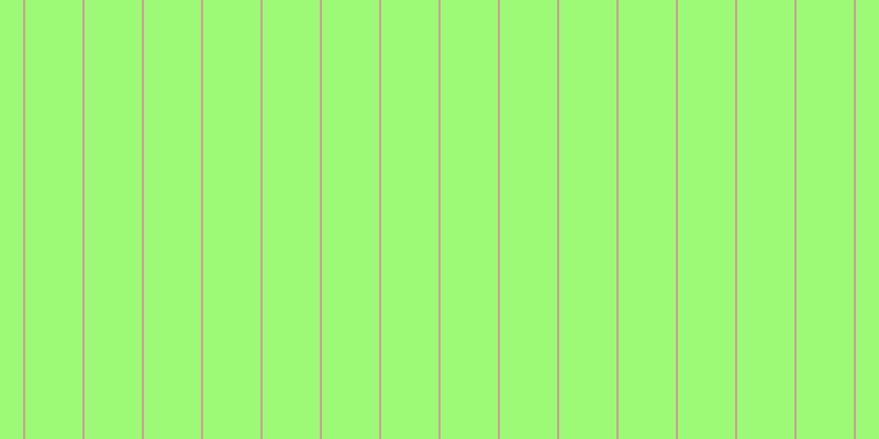 #9cfa76, #caa393 vertical lines, two pixels wide, fifty-two pixels apart
