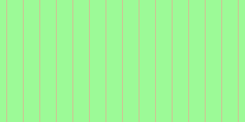 #9cfa97, #eba393 vertical lines, two pixels wide, fifty-two pixels apart