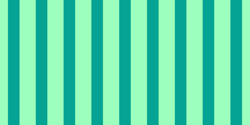 #9cffbd, #04a393 vertical lines, thirty-seven pixels wide, fifty-two pixels apart