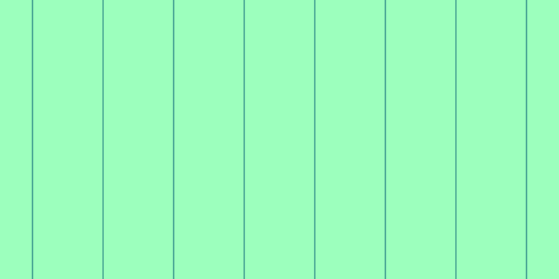 #9cffbd, #46a393 vertical lines, two pixels wide, ninety-nine pixels apart