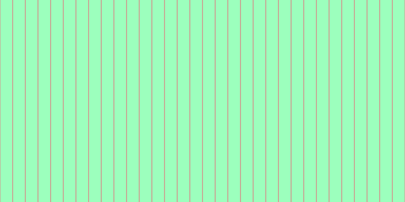#9cffbd, #caa393 vertical lines, two pixels wide, twenty-three pixels apart