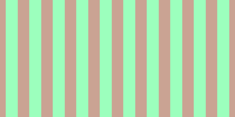 #9cffbd, #caa393 vertical lines, thirty-nine pixels wide, forty-one pixels apart