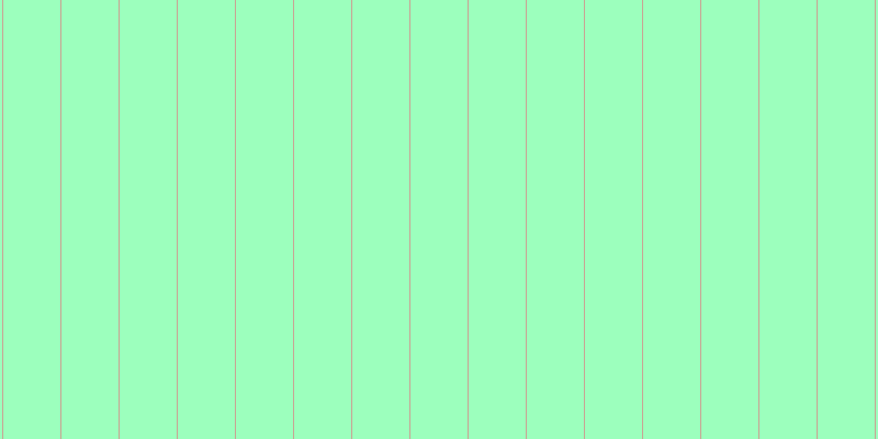 #9cffbd, #caa393 vertical lines, one pixels wide, fifty-two pixels apart