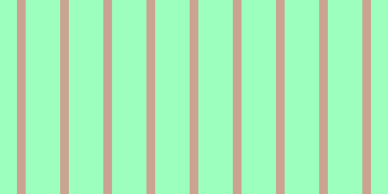 #9cffbd, #caa393 vertical lines, eighteen pixels wide, seventy-one pixels apart