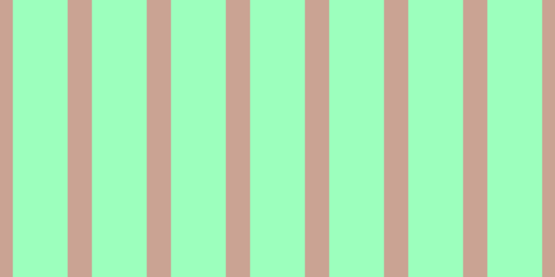 #9cffbd, #caa393 vertical lines, thirty-five pixels wide, seventy-nine pixels apart