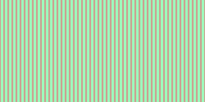 #9cffbd, #caa393 vertical lines, seven pixels wide, nine pixels apart