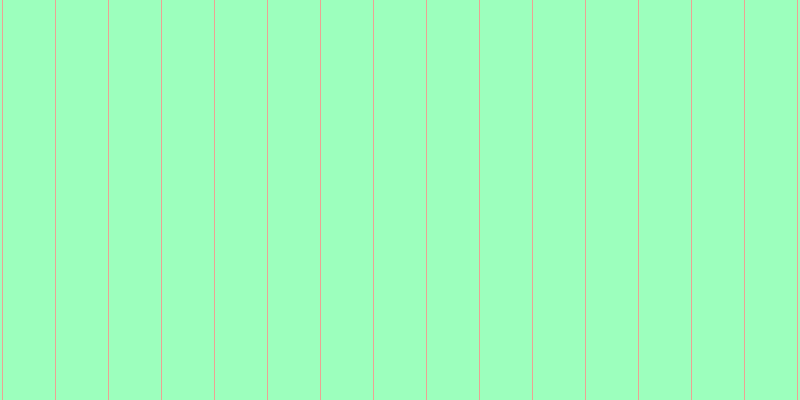 #9cffbd, #eba393 vertical lines, one pixels wide, fifty-two pixels apart