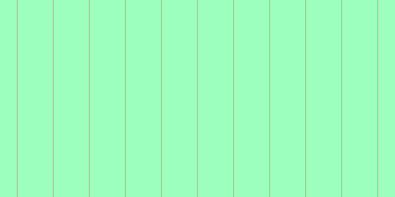 #9cffbd, #eba393 vertical lines, two pixels wide, seventy-one pixels apart