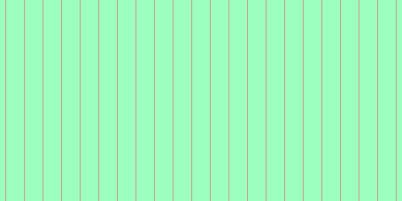 #9cffbf, #caa393 vertical lines, two pixels wide, thirty-five pixels apart