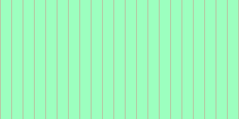 #9cffbf, #caa393 vertical lines, two pixels wide, thirty-six pixels apart