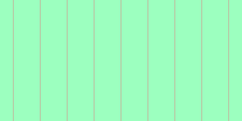 #9cffbf, #caa393 vertical lines, two pixels wide, eighty-seven pixels apart