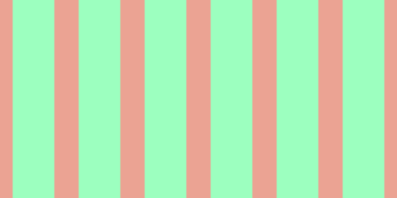 #9cffbf, #eba393 vertical lines, forty-nine pixels wide, eighty-four pixels apart