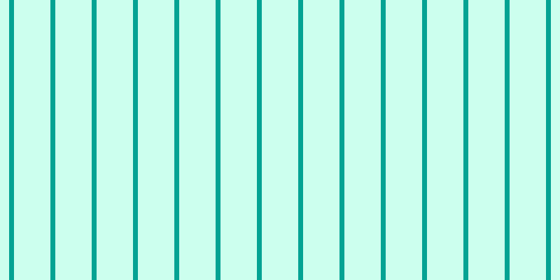 #9cffe0 (50%), #04a393 vertical lines, seven pixels wide, fifty-two pixels apart